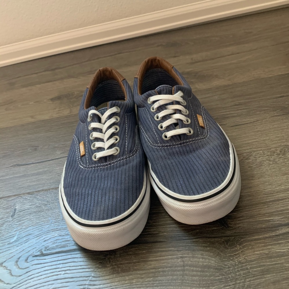 Blue Corduroy Vans